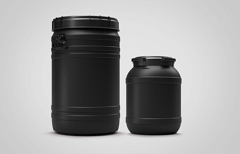 Leitfähige Fässer.