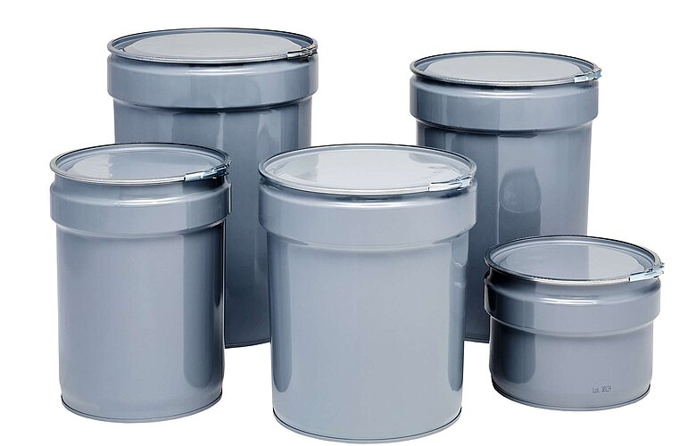 Conical Open Head Drums.