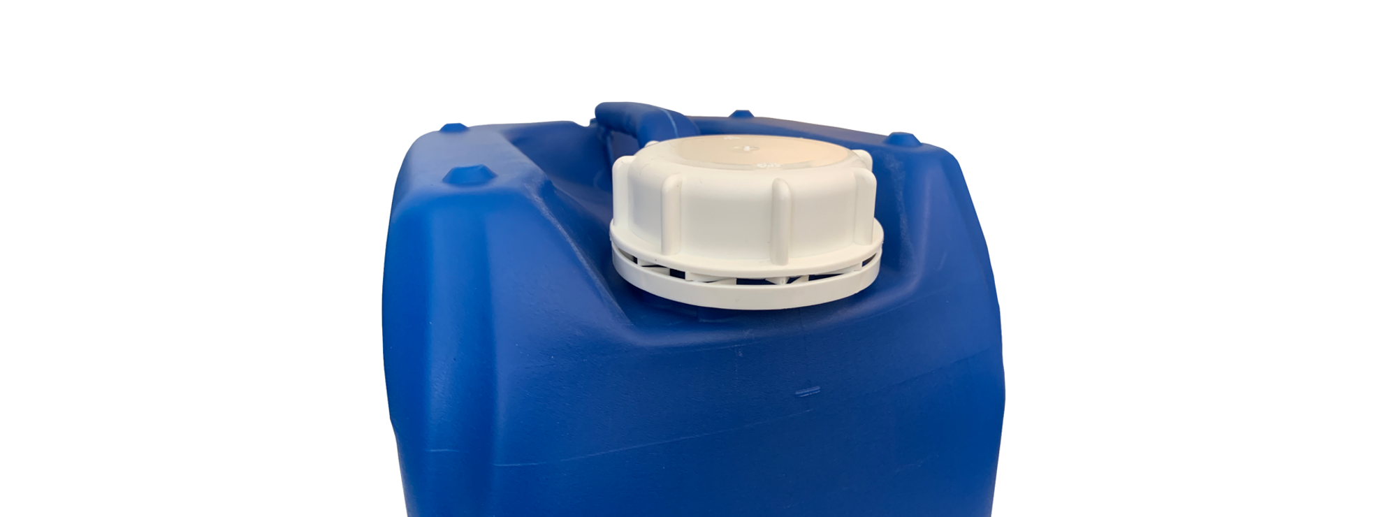 Detailed view of HDPE closure for monolayer containers with integrated sealing ring for optimal product safety