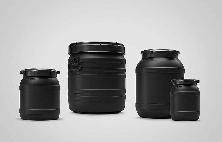 UV beständige Fässer.